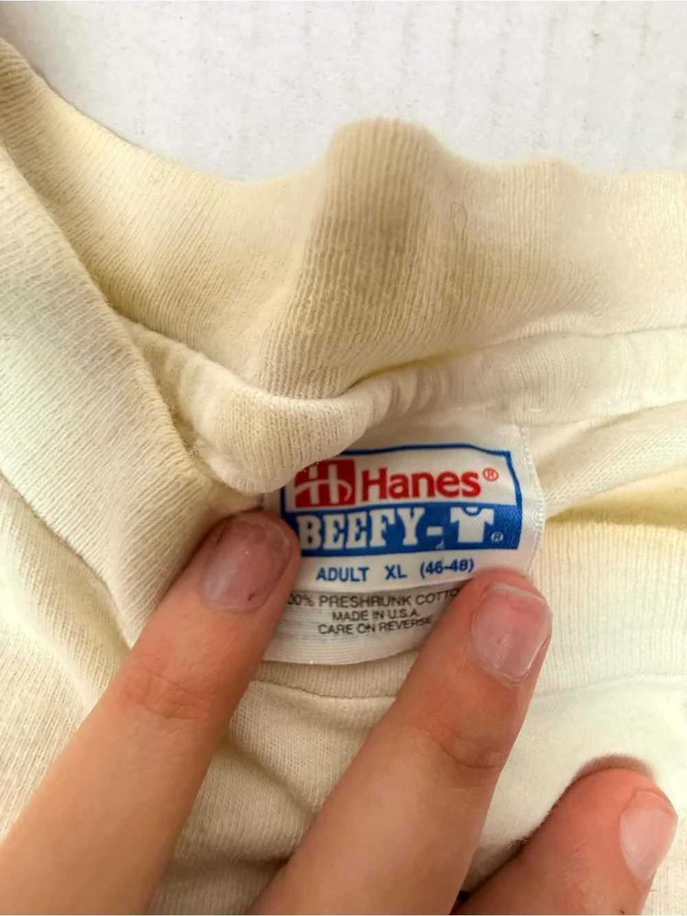 Vintage March Madness Hanes Beefy Single Stitch T-Shirt Men’s XL Atlantic 10 - Picture 2 of 8